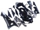 2003-2004 Honda CBR600RR Motorcycle Fairings - Silver Glossy Black UK