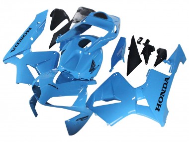 Custom 2003-2004 Honda CBR600RR Motorcycle Fairing - Blue UK