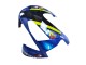 2003-2004 Honda CBR600RR Motorcycle Fairings - Blue Neon Yellow Glossy Black Shark UK