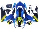 2003-2004 Honda CBR600RR Motorcycle Fairings - Blue Neon Yellow Glossy Black Shark UK