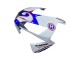 2003-2004 Honda CBR600RR Motorcycle Fairings - White Red Blue UK