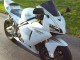 2005-2006 Honda CBR600RR Motorcycle Fairings - White Gold UK