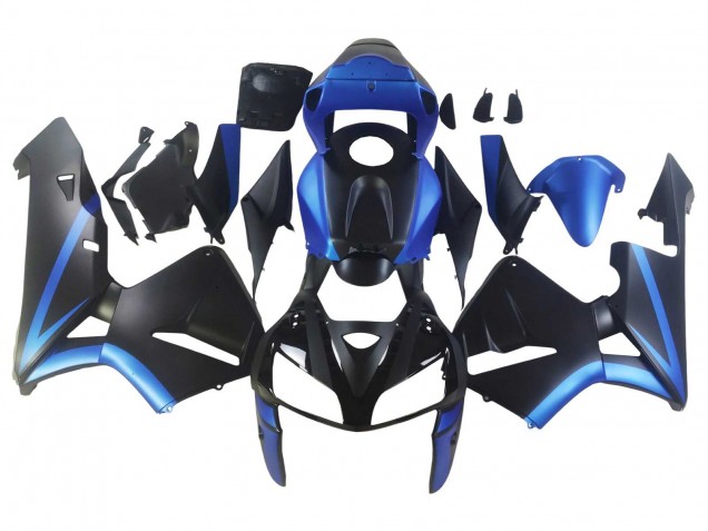2005-2006 Honda CBR600RR Motorcycle Fairings - Black Blue UK
