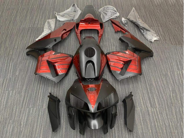 2005-2006 Honda CBR600RR Motorcycle Fairings - Black Red UK