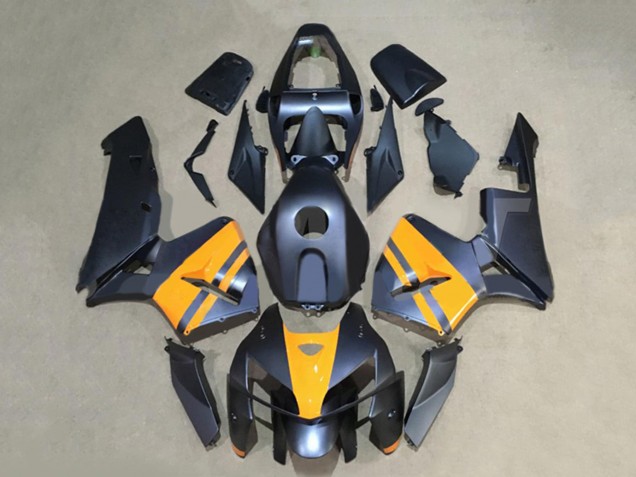 2005-2006 Honda CBR600RR Motorcycle Fairings - Black Yellow UK