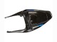 2005-2006 Honda CBR600RR Motorcycle Fairing - Glossy Black Blue Flame UK