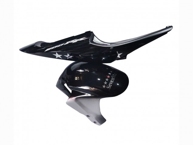 2005-2006 Honda CBR600RR Motorcycle Fairings - Black Silver SevenStars UK