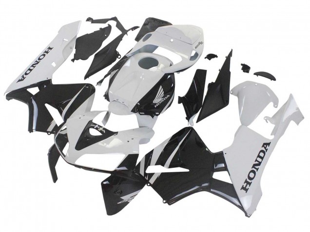 2005-2006 Honda CBR600RR Motorcycle Fairings - Black White UK