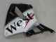 2005-2006 Honda CBR600RR Motorcycle Fairings - Glossy Black White West UK