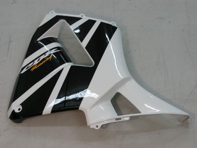 2005-2006 Honda CBR600RR Motorcycle Fairings - Black White Racing UK