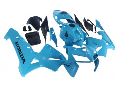 Custom 2005-2006 Honda CBR600RR Motorcycle Fairings - Light Blue UK