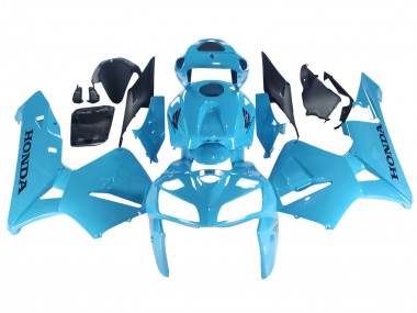 Custom 2005-2006 Honda CBR600RR Motorcycle Fairings - Light Blue UK