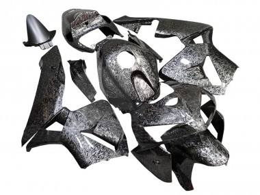Custom 2005-2006 Honda CBR600RR Motorcycle Fairings - Black Forged Carbon Fiber UK