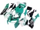 2005-2006 Honda CBR600RR Motorcycle Fairings - Light Green White Glossy Black Joe Rocket UK