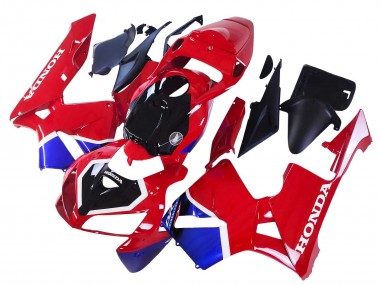 Custom 2005-2006 Honda CBR600RR Motorcycle Fairings - Red Blue Black UK