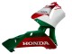 2005-2006 Honda CBR600RR Motorcycle Fairings - Red White Green UK