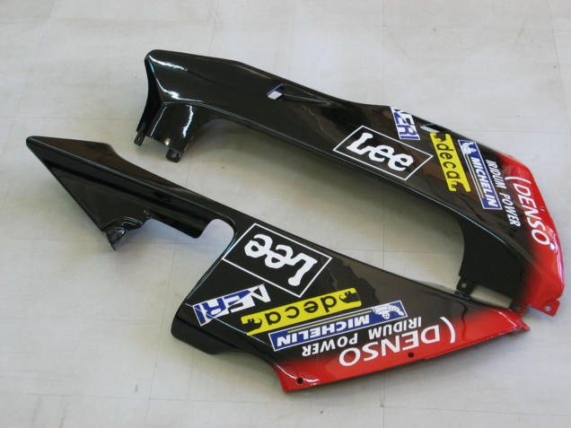 2005-2006 Honda CBR600RR Motorcycle Fairings - Red White Blue DENSO UK