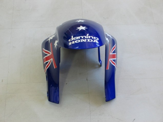 2005-2006 Honda CBR600RR Motorcycle Fairings - Red White Blue DENSO UK