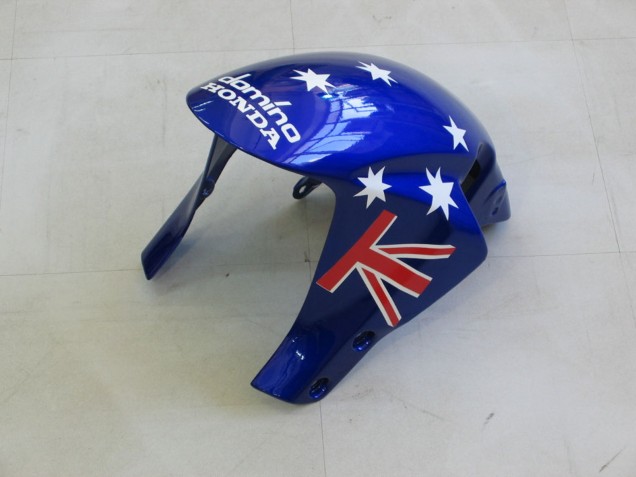 2005-2006 Honda CBR600RR Motorcycle Fairings - Red White Blue DENSO UK