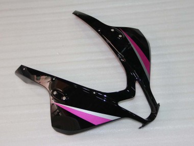 Custom 2007-2008 Honda CBR600RR Motorcycle Fairings - Pink Glossy Black Racing UK