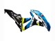 2007-2008 Honda CBR600RR Motorcycle Fairings - Green Yellow Glossy Black Shark 46 UK