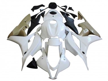 Custom 2007-2008 Honda CBR600RR Motorcycle Fairings - Silver White UK