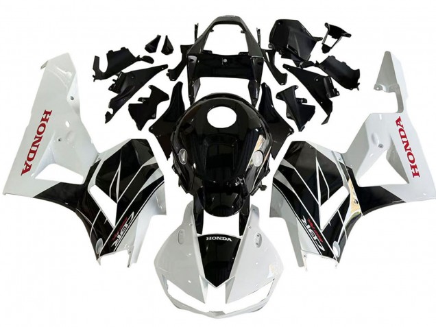 2013-2026 Honda CBR600RR Motorcycle Fairing Kits - White Glossy Black UK