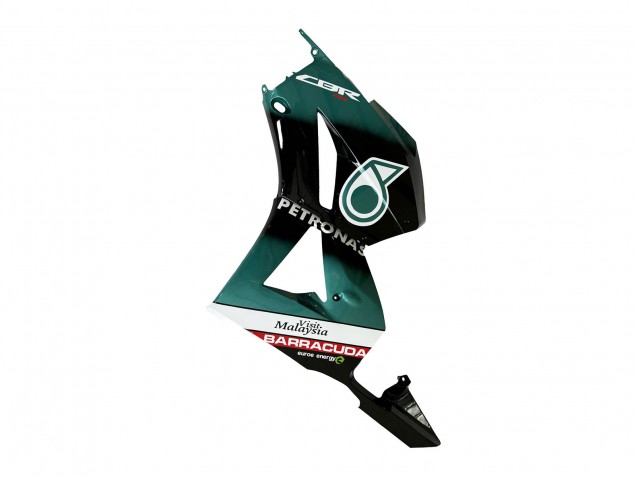 2013-2026 Honda CBR600RR Motorcycle Fairing - Teal Blue Glossy Black Petronas 20 UK