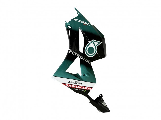 2013-2026 Honda CBR600RR Motorcycle Fairing - Teal Blue Glossy Black Petronas 20 UK