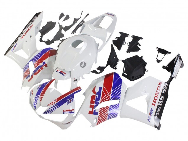 2013-2026 Honda CBR600RR Motorcycle Fairing - White Red Blue HRC UK