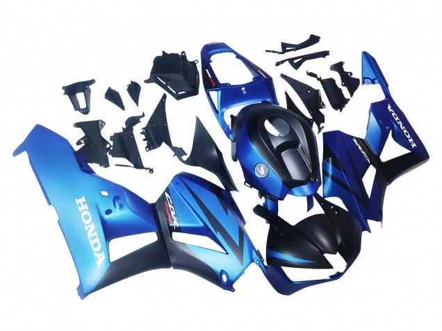 2013-2026 Honda CBR600RR Motorcycle Fairings - Blue Matte Black Racing UK