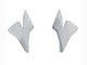 2004-2005 Kawasaki ZX10R Motorcycle Fairing - Black White UK