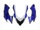 2004-2005 Kawasaki ZX10R Motorcycle Fairing - Black White UK