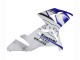2004-2005 Kawasaki ZX10R Motorcycle Fairing - Black White UK