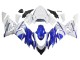 2004-2005 Kawasaki ZX10R Motorcycle Fairing - Black White UK