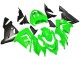 2004-2005 Kawasaki ZX10R Motorcycle Fairings - Green Black Ninja UK