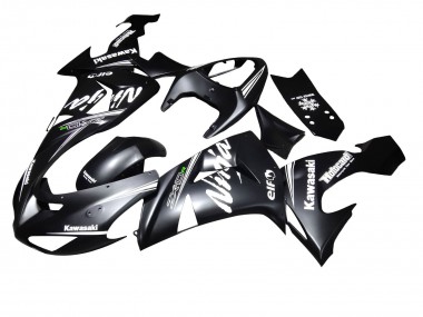 Custom 2006-2007 Kawasaki ZX10R Motorcycle Fairing - Matte Black UK