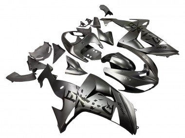 Custom 2006-2007 Kawasaki ZX10R Motorcycle Fairings - Matte Grey UK