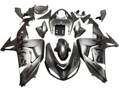 Custom 2006-2007 Kawasaki ZX10R Motorcycle Fairings - Matte Grey UK