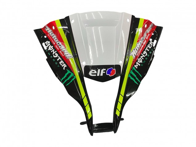 2011-2015 Kawasaki ZX10R Motorcycle Fairings - Green Yellow Black White Elf Monster UK