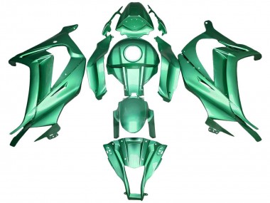 Custom 2011-2015 Kawasaki ZX10R Motorcycle Fairings - Light Green UK