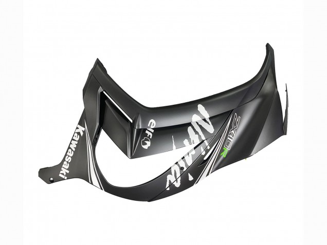 2011-2015 Kawasaki ZX10R Motorcycle Fairings - Matte Black Green Elf UK