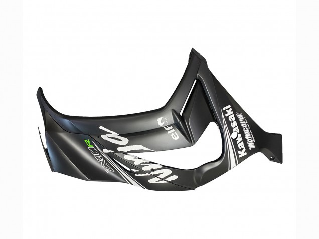 2011-2015 Kawasaki ZX10R Motorcycle Fairings - Matte Black Green Elf UK