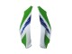 2021-2025 Kawasaki ZX10R Motorcycle Fairings - White Green Blue Black UK