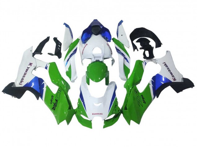 2021-2025 Kawasaki ZX10R Motorcycle Fairings - White Green Blue Black UK