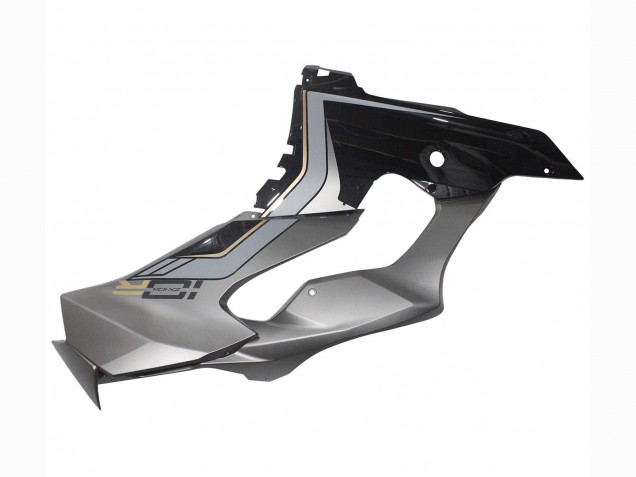 2021-2026 Kawasaki ZX10R Motorcycle Fairings - Black Grey Gold UK