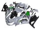 2012-2024 Kawasaki ZX14R ZZR1400 Motorcycle Fairings - Grey Green Black UK