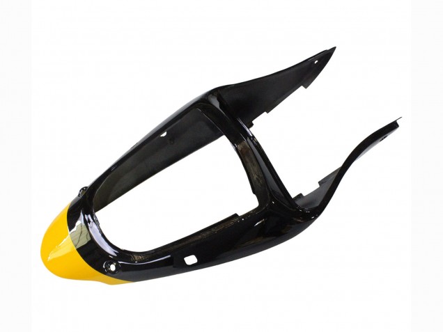 1998-1999 Kawasaki ZX6R Motorcycle Fairings - Yellow Black Monster Elf Bridgestone UK