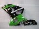 2003-2004 Kawasaki ZX6R Motorcycle Fairings - Green Black Elf Bridgestone UK