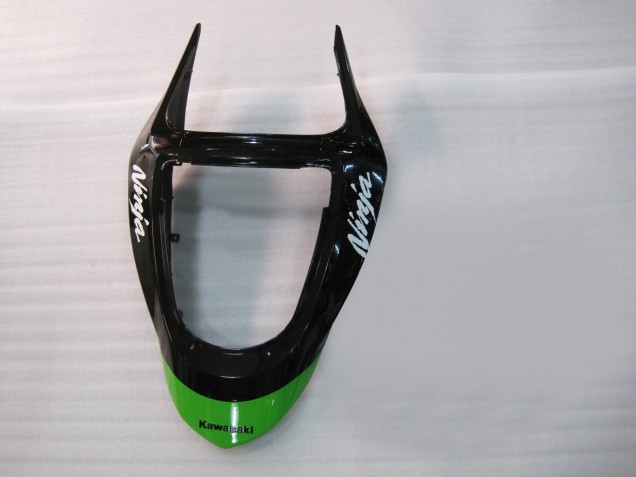 2003-2004 Kawasaki ZX6R Motorcycle Fairings - Green Black Elf Bridgestone UK
